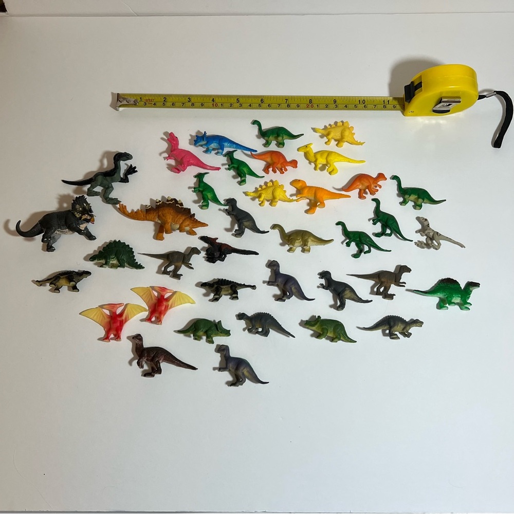 Unbranded Generic Dinosaur Toy Lot Bundle Mixed Lot of 37